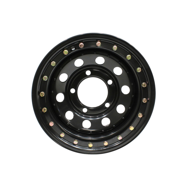 Terrafirma Modular Simulated Beadlock Wheel - 16"x8 ET10 for Defender, Discovery 1, Range Rover Classic