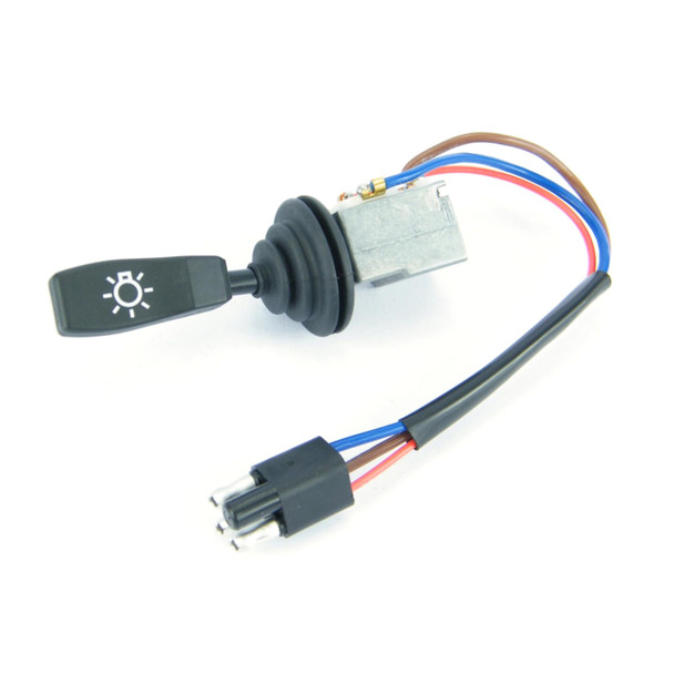 Direct Replacement Master Light Switch - PRC3430 for Defender, electronic vehicle lighting control switch with wiring harness and mounting base.
