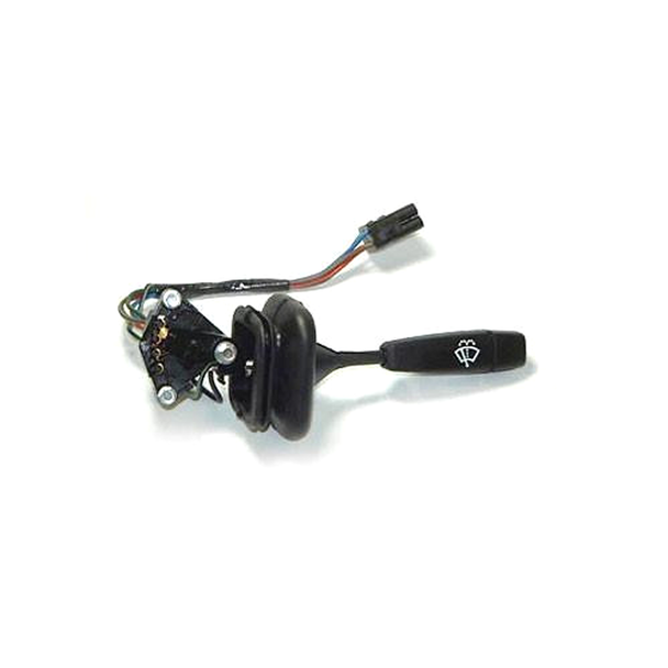 Direct Replacement Wash Wipe Switch | PRC3900 for Defender, automotive windshield washer control switch with wiring and connector.