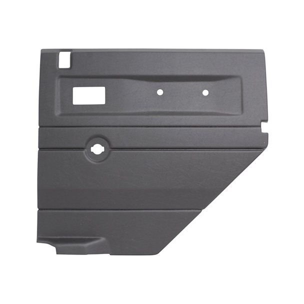 Terrafirma Door Card - 2nd Row / RHS / Manual Window / Dark Grey for Defender 110, Defender 130 - 2007 to 2016 - TF3363 from JGS4x4