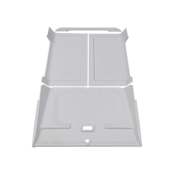Terrafirma Headlining Kit - Light Grey / 4 Piece Kit for Defender 90 - 1987 - 2016 - with Alpine windows - TF3694 from JGS4x4