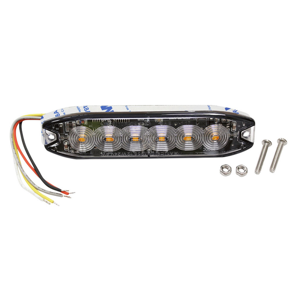 Terrafirma Hazard 6 - LED - Amber - TF7027 from JGS4x4