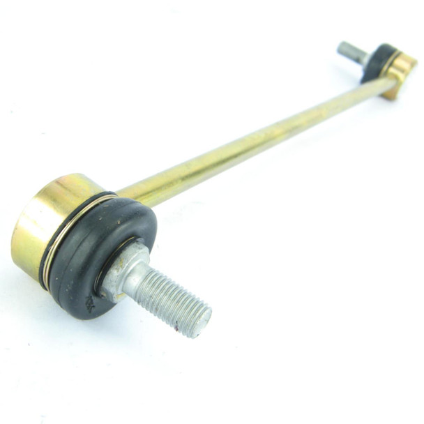 Direct Replacement Anti Roll Bar Link Rod Front for Range Rover L322, automotive suspension component with metal rod, rubber bushings, and threaded end for vehicle stability.