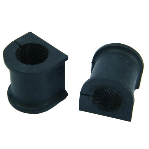 Direct Replacement Anti Roll Bar Bush Front x2 for Freelander, black rubber automotive suspension bushings.