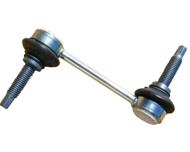 Direct Replacement Anti Roll Bar Link for Discovery 3/4 Range Rover Sport, automotive suspension part with metal rods and rubber bushings for vehicle stability. Direct Replacement Anti Roll Bar Link for Discovery 3/4 Range Rover Sport, automotive suspension part with metal rods and rubber bushings for vehicle stability.