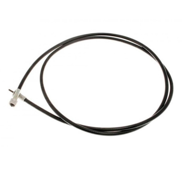 Direct Replacement Speedo Speedometer Drive Cable for Series 2 & 2A, black flexible cable with metal connectors on both ends for vehicle speedometer repair. Direct Replacement Speedo Speedometer Drive Cable for Series 2 & 2A, black flexible cable with metal connectors on both ends for vehicle speedometer repair.