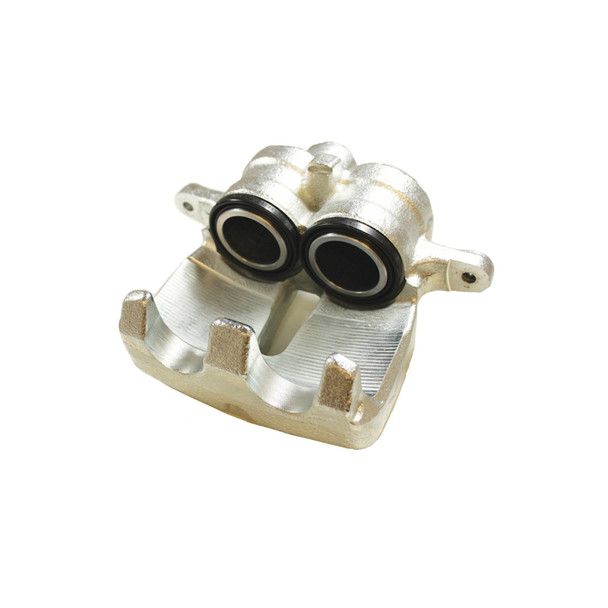 Direct Replacement Front Brake Caliper Left Hand for Range Rover Sport, automotive brake caliper with dual black rubber seals.