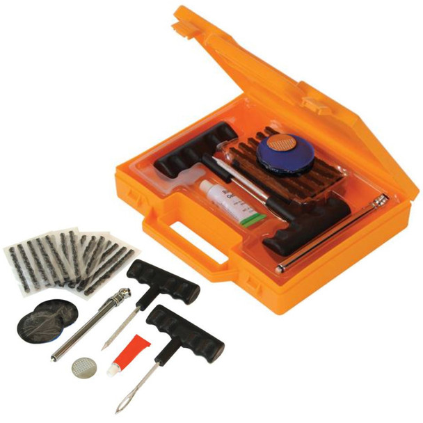 Off Road 4x4 Tyre Puncture Repair Kit For Tubed + Tubeless Tyres ATV Expedition