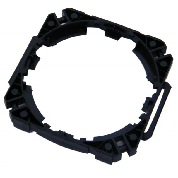 Direct Replacement Wing Mirror Glass Retainer Clip for Range Rover P38, black plastic car part designed to hold mirror glass securely in place. Direct Replacement Wing Mirror Glass Retainer Clip for Range Rover P38, black plastic car part designed to hold mirror glass securely in place.