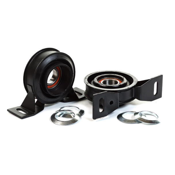 Direct Replacement Propshaft Centre Bearing x2 for Freelander 1, automotive prop shaft centre bearings with mounting brackets and metal washers. Direct Replacement Propshaft Centre Bearing x2 for Freelander 1, automotive prop shaft centre bearings with mounting brackets and metal washers.