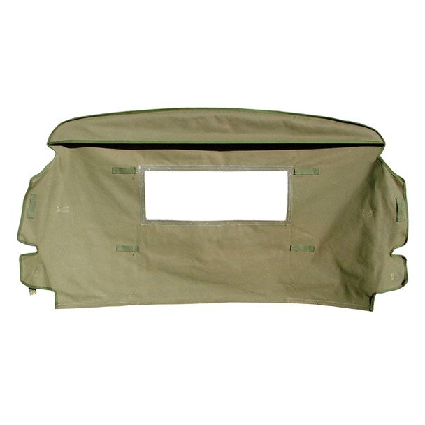 Soft Top Canvas Fume Curtain for Defender & Series from JGS4x4