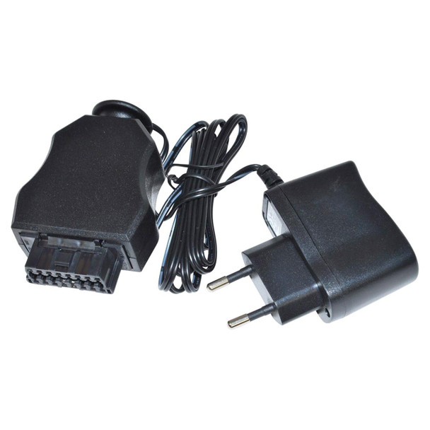 Britpart Lynx Upgrade Lead European 2-Pin Power Cable, automotive wiring harness and power adapter with black plastic casing and European plug, for vehicle electronic upgrades.