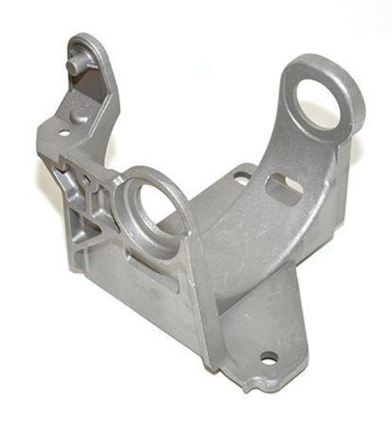 Direct Replacement Air Suspension Compressor Mounting Bracket for Discovery 3/4 Range Rover Sport, metal mounting bracket with multiple holes and attachment points.