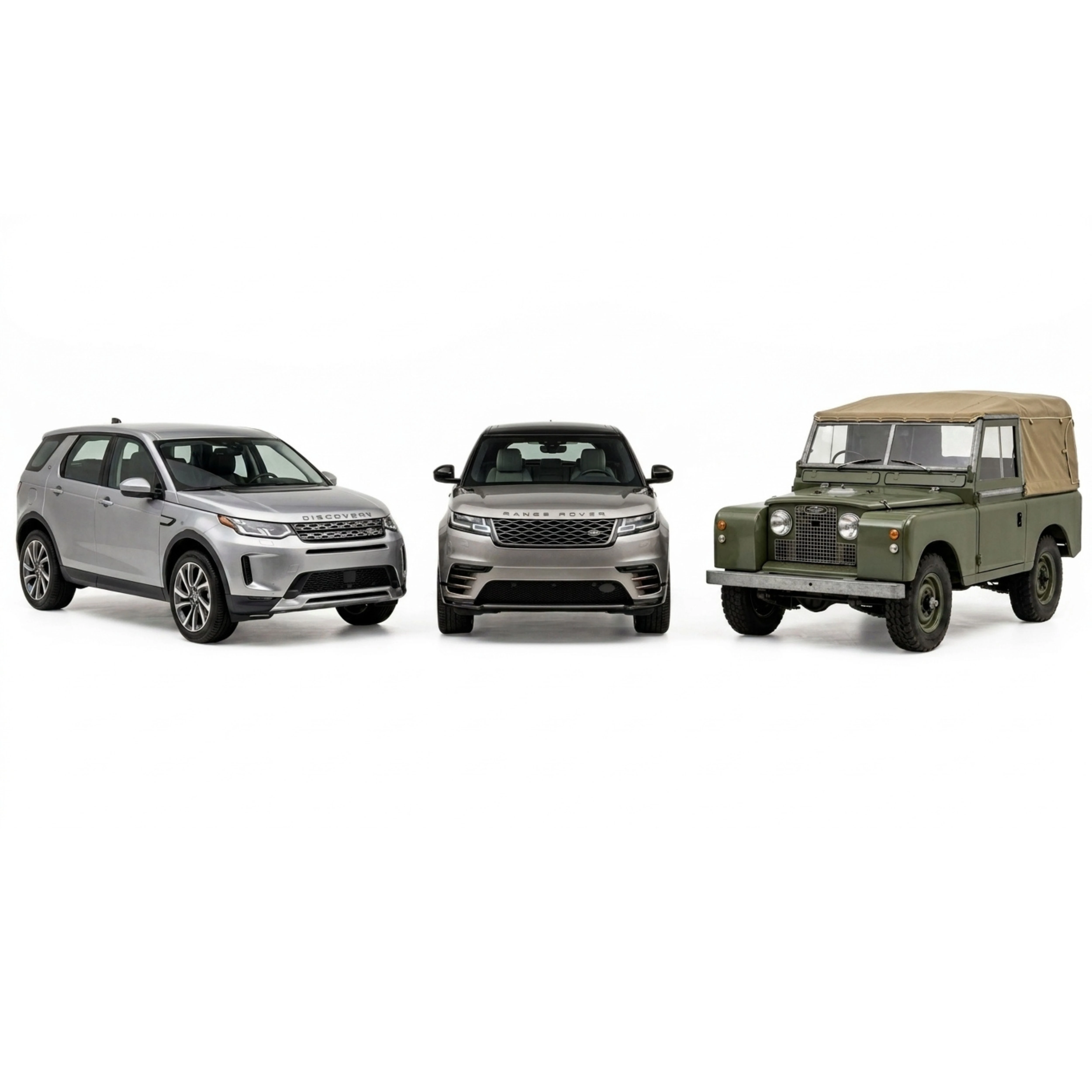 Discovery Sport, Range Rover Velar and Series vehicle models
