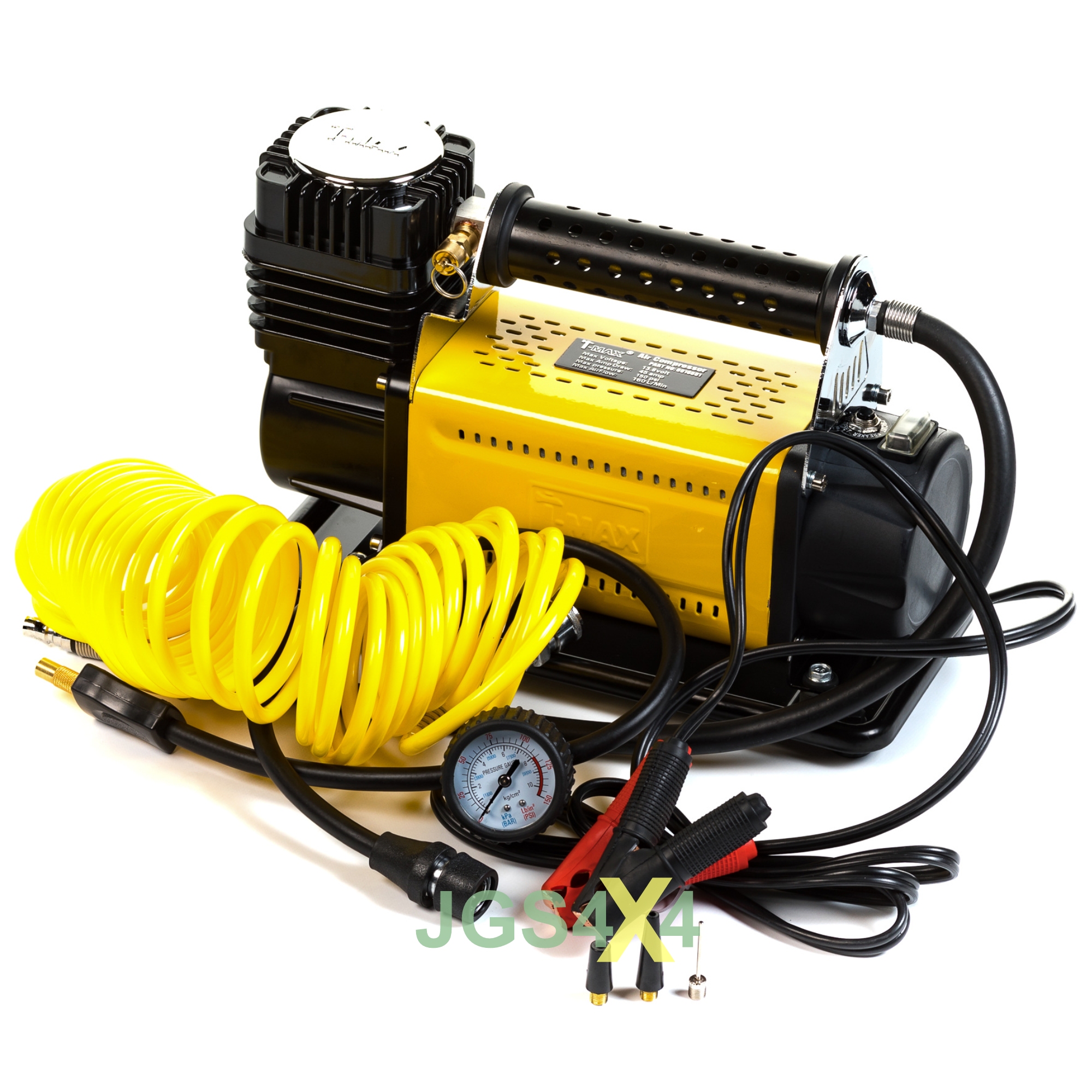 T-Max 12v Heavy Duty portable tyre compressor