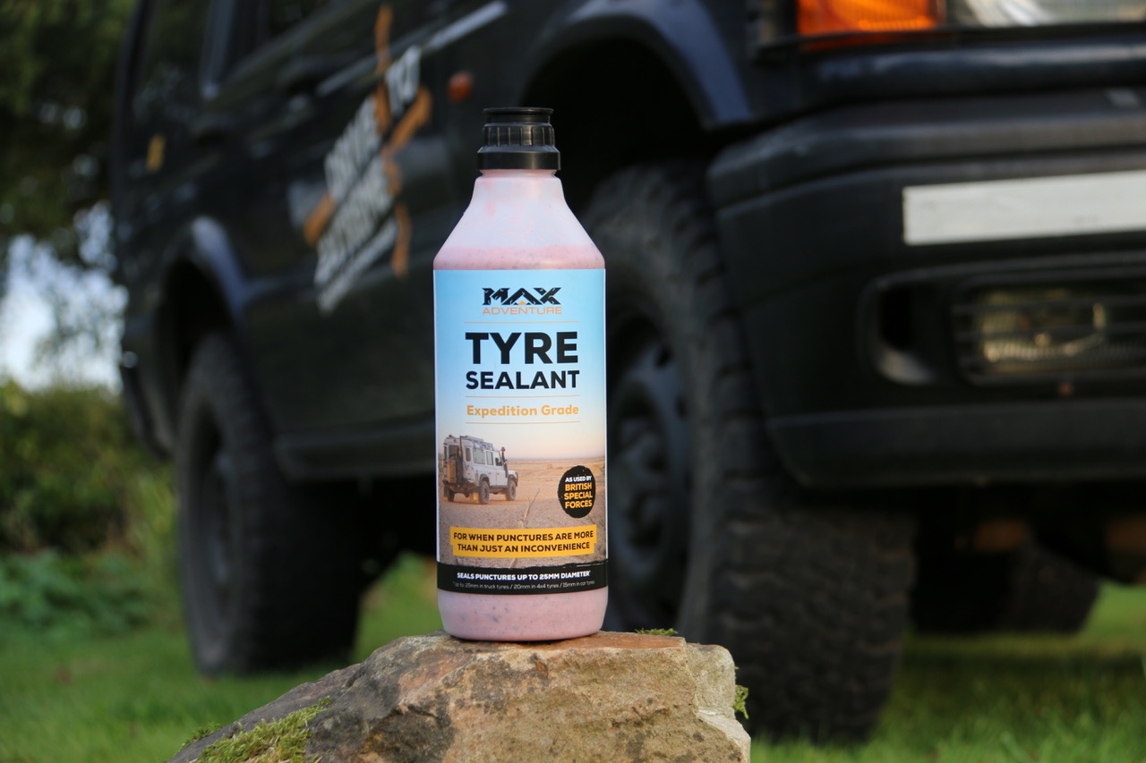 MAX Adventure tyre sealant, don't let punctures be more than just an inconvenience