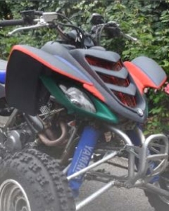 Raptor is ideal for customising and protecting quads, ATV's and sports equipment