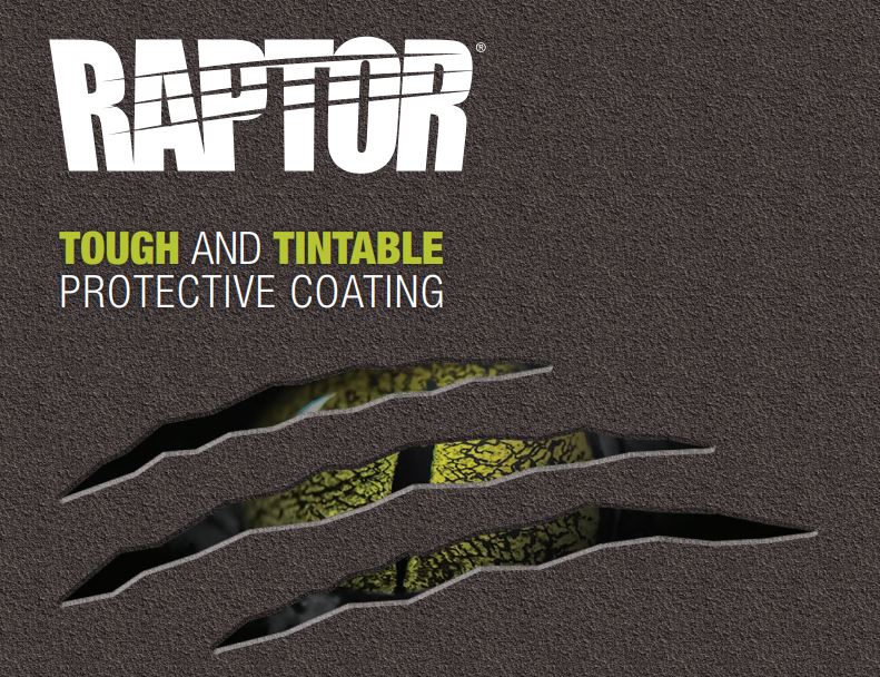 UPOL RAPTOR Tough and Tintable Protective Coating
