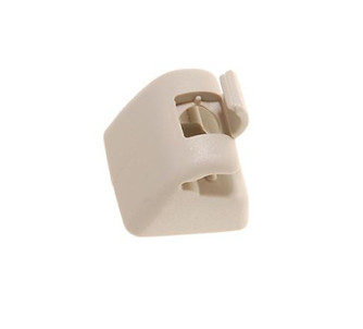 Pair Left Right Front Sun Visor Retainer Clips Beige For Range Rover L322 03-12 | UK