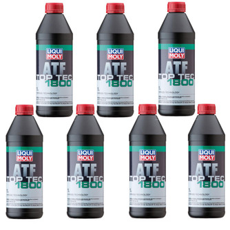 Liqui Moly Top Tec ATF 1800 ZF-6HP transmission oil fluid 7 x 1