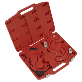 Left-Hand Coil Spring Yokes 2500kg Sealey | JGS4x4