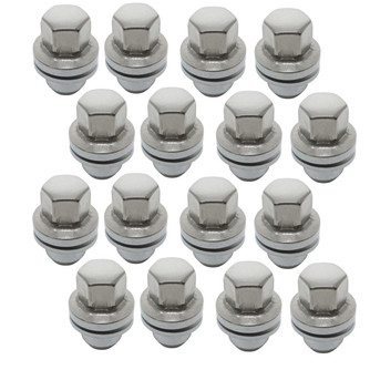 ZOFFI 20pcs M14x1.5 Wheel Nuts Chrome OEM Factory Style Replacement for Range Rover Sport 2005-2013, Land Rover Discovery 3&4 2004-2014, Range Rover L322 2006-2012 More Factory Wheels