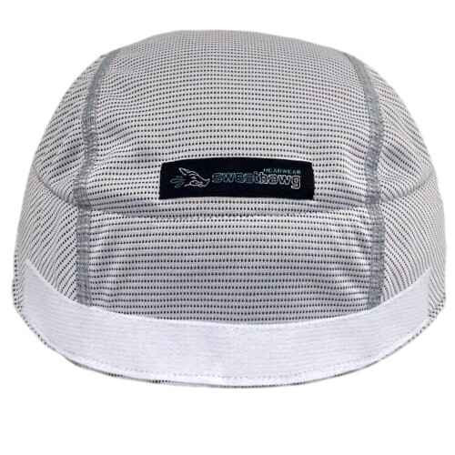 Super absorbent Helmet Liner - hook and loop in white