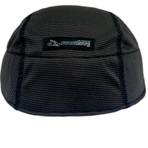 SweatHawg Helmet Liner in Charcoal.  Lightweight bamboo anti-microbial fabric wicks sweat away.