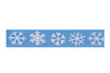 Snowflakes French Clip Barrette