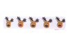 Our reindeer french clip is so cute for Christmas for your older girl!
