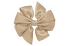 Our Bella satin pinwheel bow is so sweet and the perfect hair bow for dressy occasions