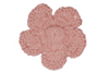 Large crocheted flower clip