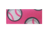Toddler Barrette Pink Baseball