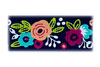 Toddler Barrette Navy Floral