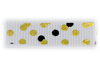 Black and Gold Metallic Dots Baby Barrette