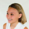 Leopard Print Metal Headbands. Fits Girls, Teens and Adults.