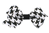 Hamilton Houndstooth Baby and Toddler Hair Bow