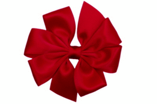 Bella Satin Pinwheel Baby Girl Bows