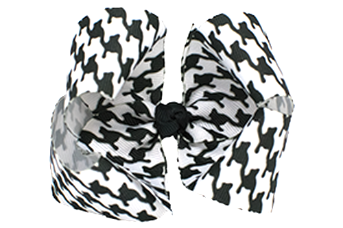 white hair bow headband