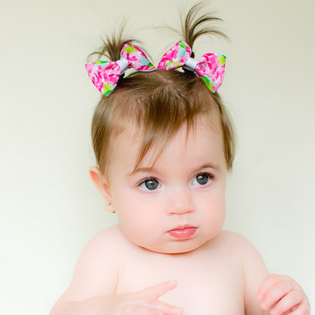 baby head bows