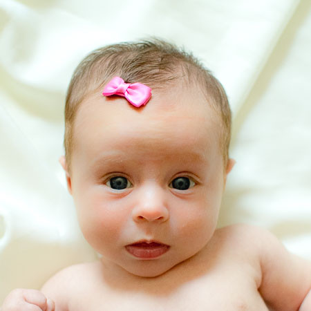 newborn girl hair bows