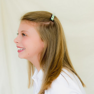 Shamrocks French Clip Barrette