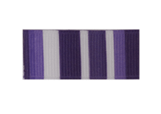Toddler Barrette Retro Stripes Purple