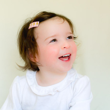 Toddler Barrette Golden Flamingos