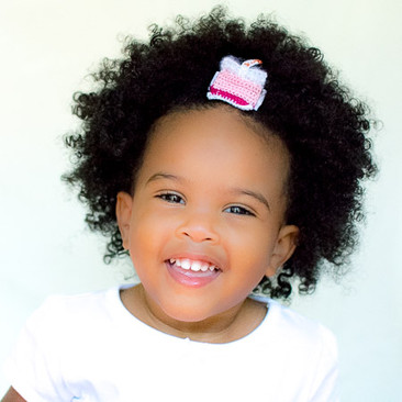 Sweet birthday cake hair clips brighten up every little smile!