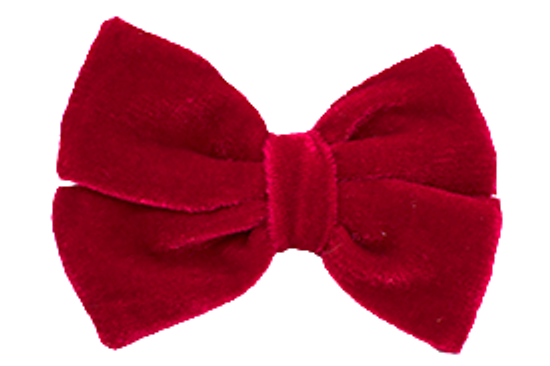 Addi. Velvet Toddler Hair Bows.