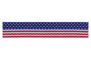 French Hair Barrettes American Flag | Bitty Bows display picture 1
