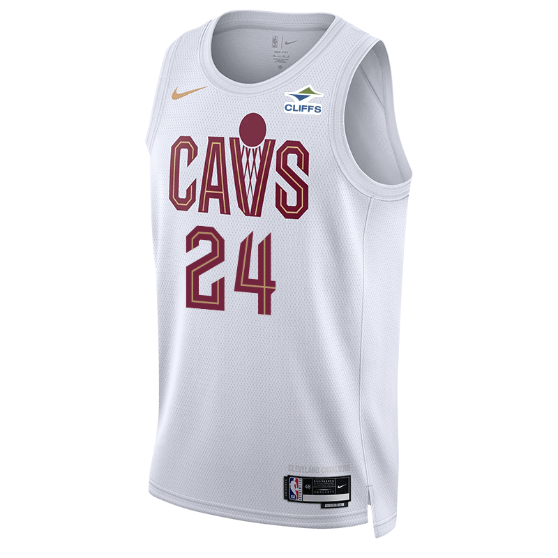 【未使用タグ付】レブロン　CAVS ユニフォーム　白 Tyrese Proctor White Association Swingman Jersey | Cavs Center Court