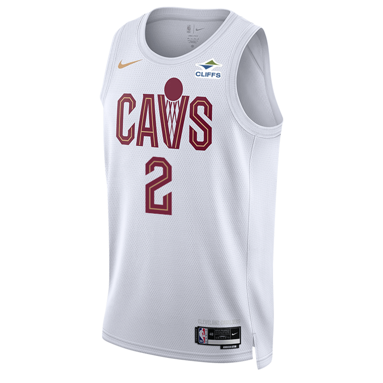 WHITE] Lonzo Ball Association Swingman Jersey Center Court, the