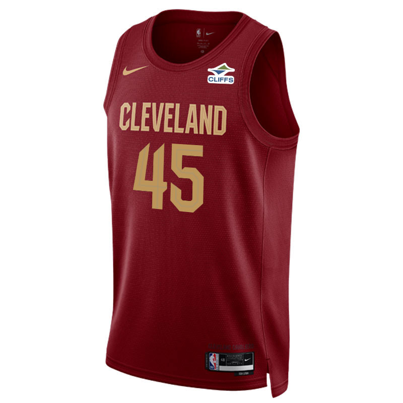 Donovan Mitchell Wine Icon Swingman Jersey | Cavs Center Court